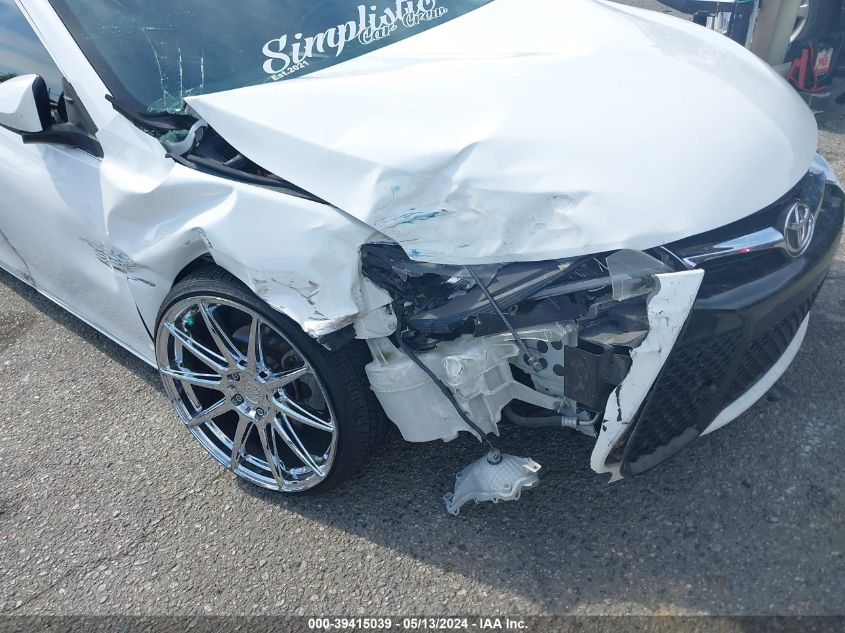 2016 Toyota Camry Le VIN: 4T4BF1FK7GR580826 Lot: 39415039