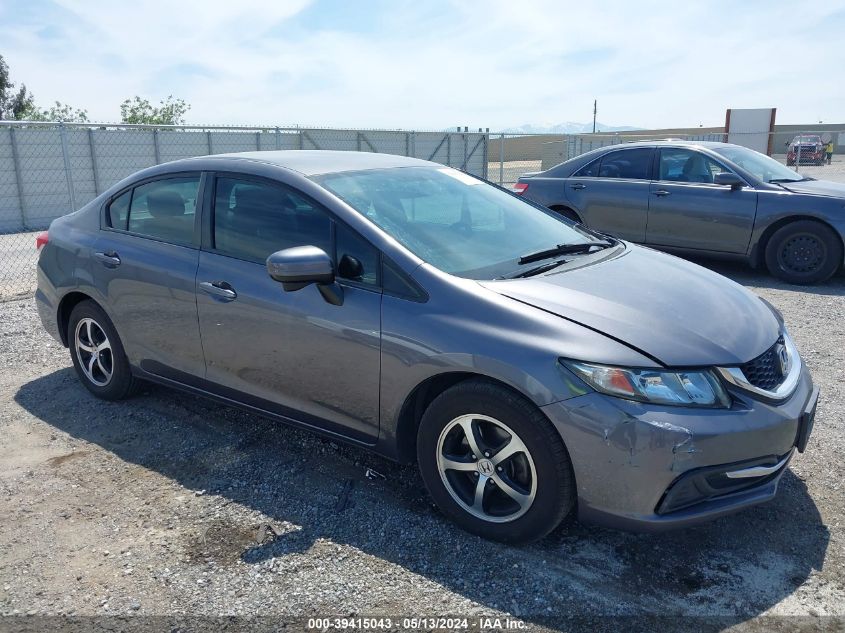 2015 Honda Civic Se VIN: 2HGFB2F71FH538362 Lot: 39415043