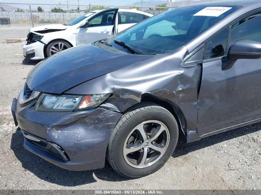 2015 Honda Civic Se VIN: 2HGFB2F71FH538362 Lot: 39415043