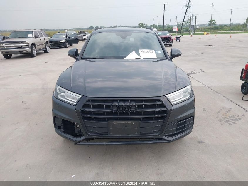 2020 Audi Q5 Premium 45 Tfsi Quattro S Tronic VIN: WA1ANAFY3L2121858 Lot: 39415044