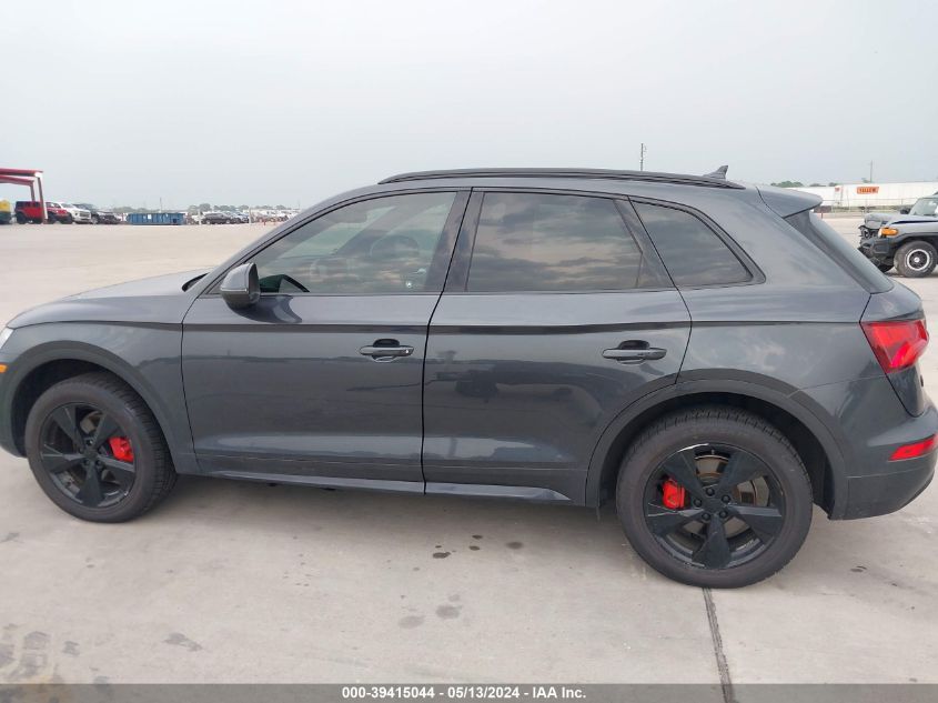 2020 Audi Q5 Premium 45 Tfsi Quattro S Tronic VIN: WA1ANAFY3L2121858 Lot: 39415044