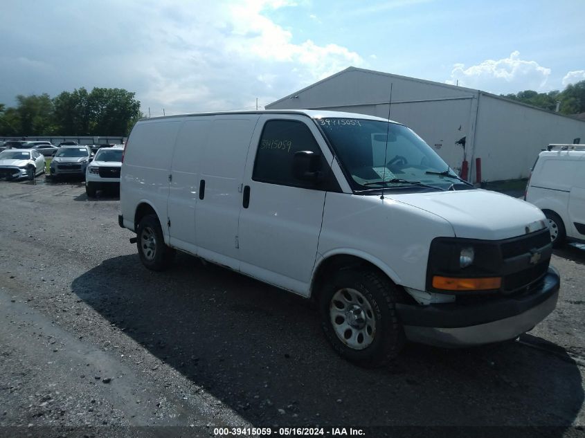 1GCSGAFX9C1147558 2012 Chevrolet Express 1500 Work Van