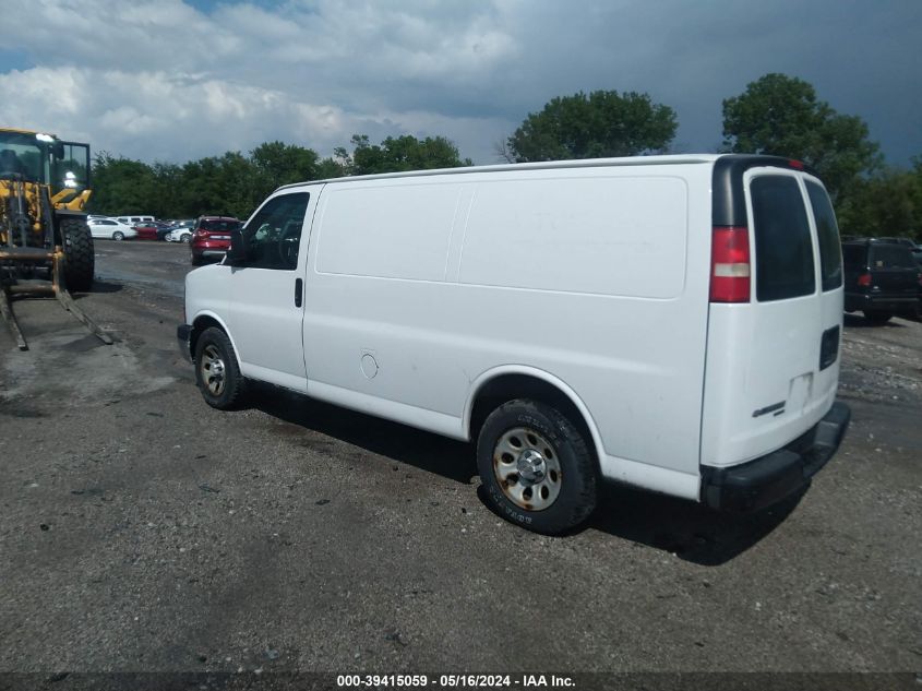 1GCSGAFX9C1147558 2012 Chevrolet Express 1500 Work Van