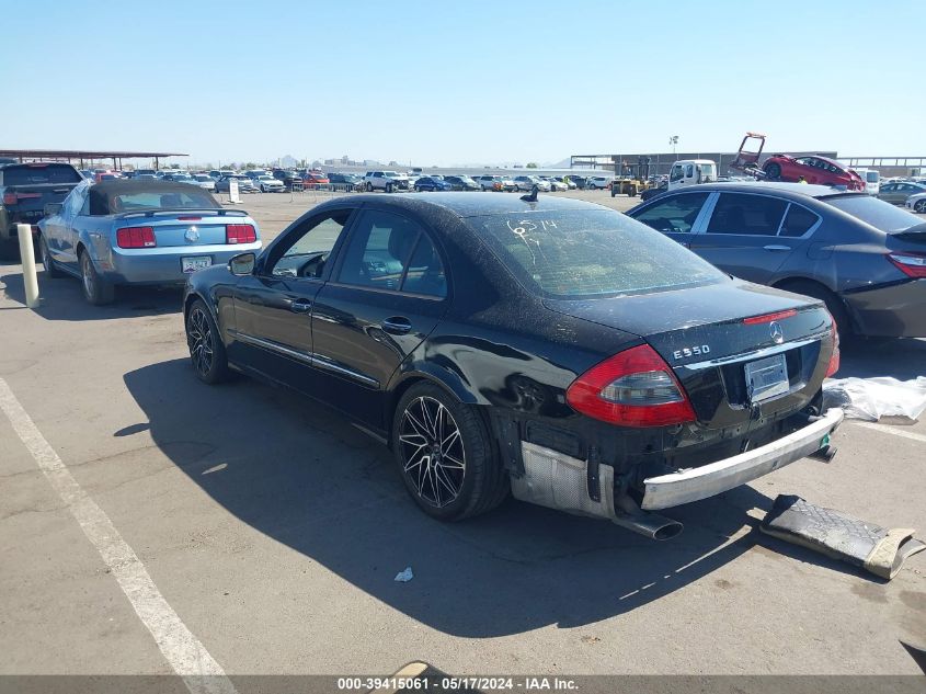 2008 Mercedes-Benz E 550 VIN: WDBUF72X88B196674 Lot: 39415061