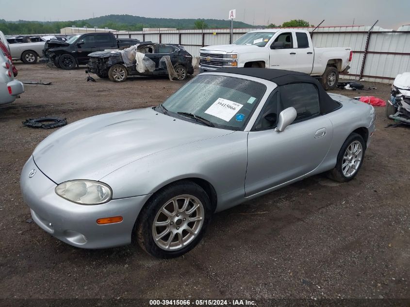 2001 Mazda Mx-5 Miata Ls/Special Edition VIN: JM1NB353210202229 Lot: 39415066