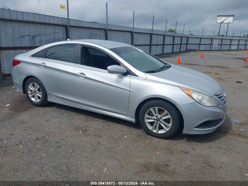 2014 Hyundai Sonata Gls VIN: 5NPEB4AC0EH866369 Lot: 39415072