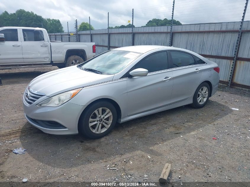 2014 Hyundai Sonata Gls VIN: 5NPEB4AC0EH866369 Lot: 39415072