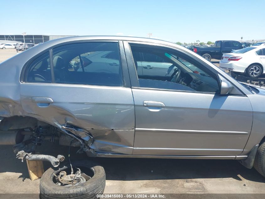 2005 Honda Civic Ex VIN: 2HGES26885H568588 Lot: 39415083