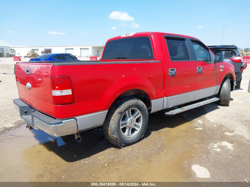 2006 Ford F-150 Lariat/Xlt VIN: 1FTPW12556KB04332 Lot: 39415089