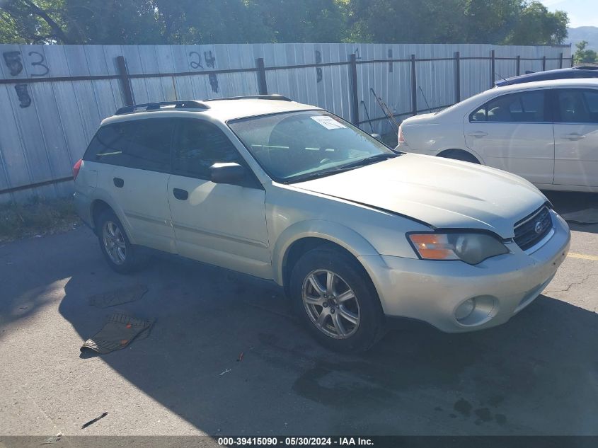 2007 Subaru Outback 2.5I Basic VIN: 4S4BP61CX77331441 Lot: 39415090