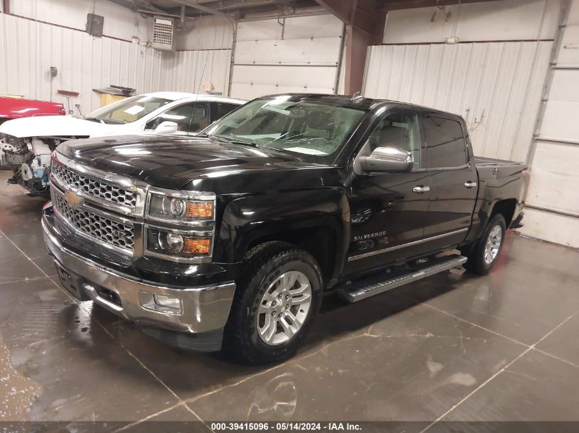 2014 Chevrolet Silverado 1500 1Lz VIN: 3GCUKSEC1EG383850 Lot: 39415096