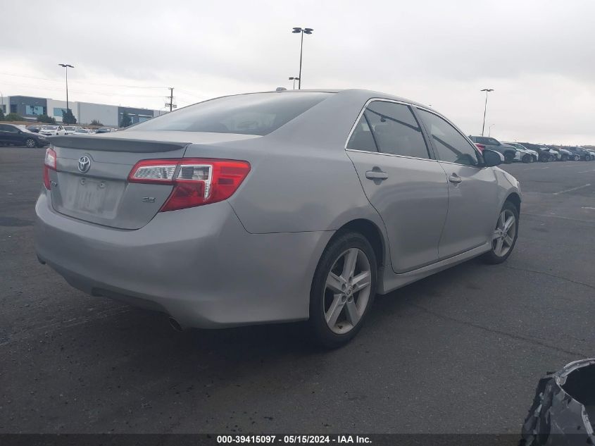 2012 Toyota Camry Se/Le/Xle VIN: 4T1BF1FK0CU578503 Lot: 39415097