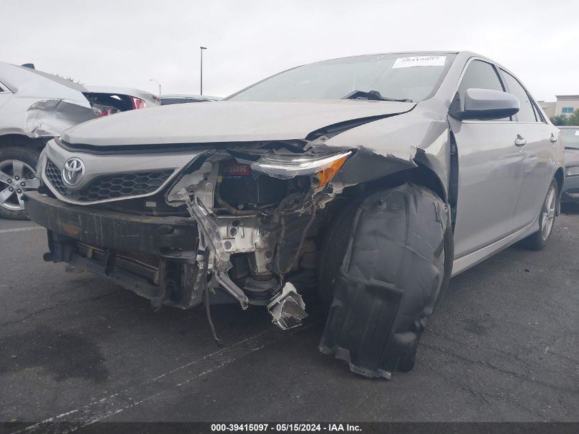 2012 Toyota Camry Se/Le/Xle VIN: 4T1BF1FK0CU578503 Lot: 39415097