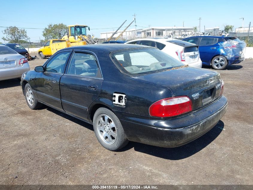 2000 Mazda 626 Es/Lx VIN: 1YVGF22C4Y5121512 Lot: 39415119