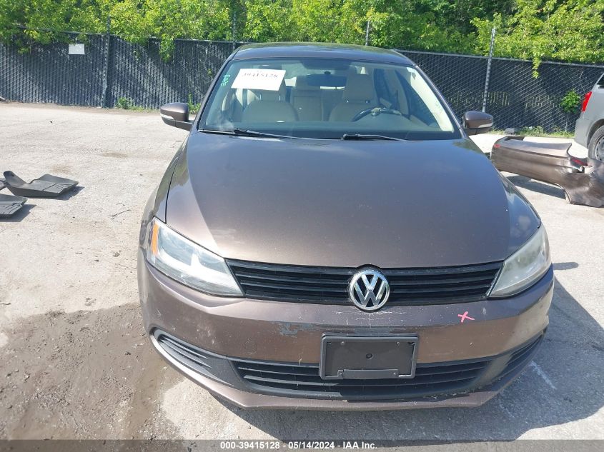 2011 Volkswagen Jetta 2.5L Se VIN: 3VWDX7AJ6BM324466 Lot: 39415128