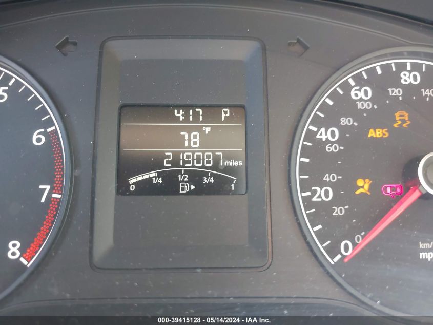 2011 Volkswagen Jetta 2.5L Se VIN: 3VWDX7AJ6BM324466 Lot: 39415128