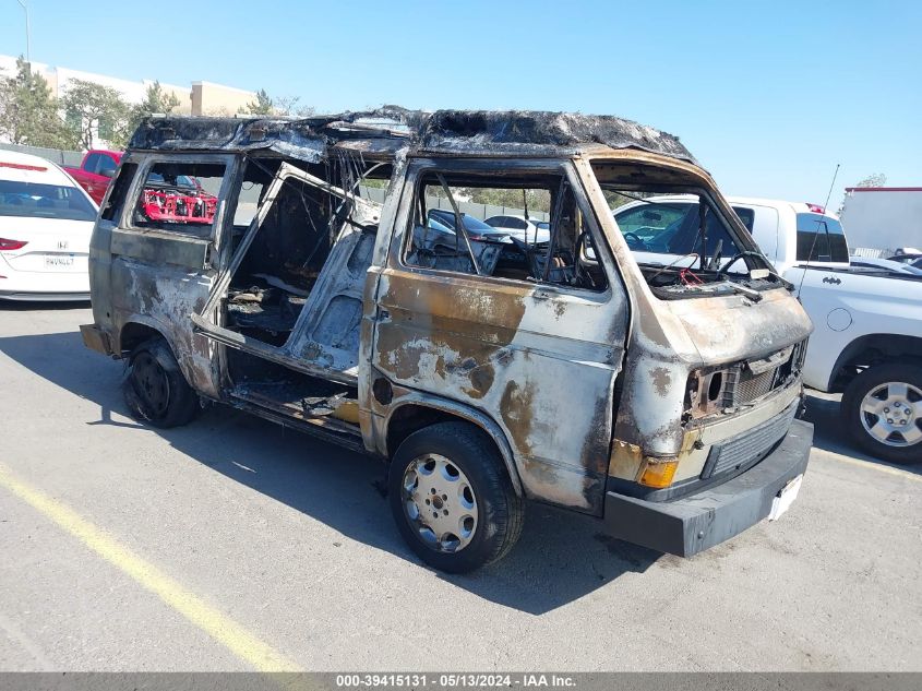 1987 Volkswagen Vanagon Campmobile VIN: WV2ZB0255HH033097 Lot: 39415131