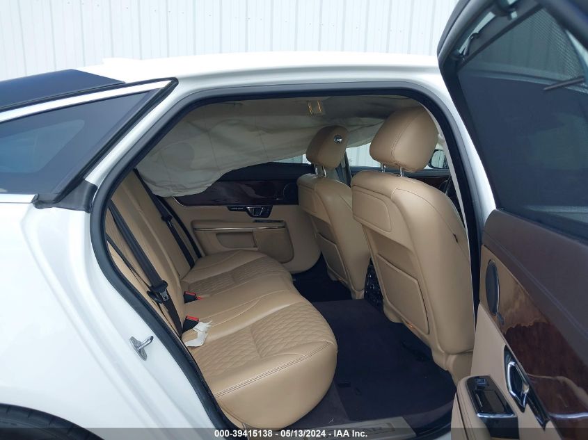 2016 Jaguar Xj Xjl Portfolio VIN: SAJWA2G71G8W00707 Lot: 39415138