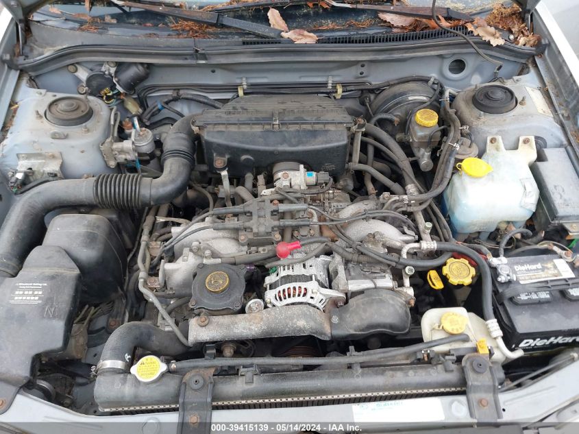 2001 Subaru Forester L VIN: JF1SF63571H728425 Lot: 39415139