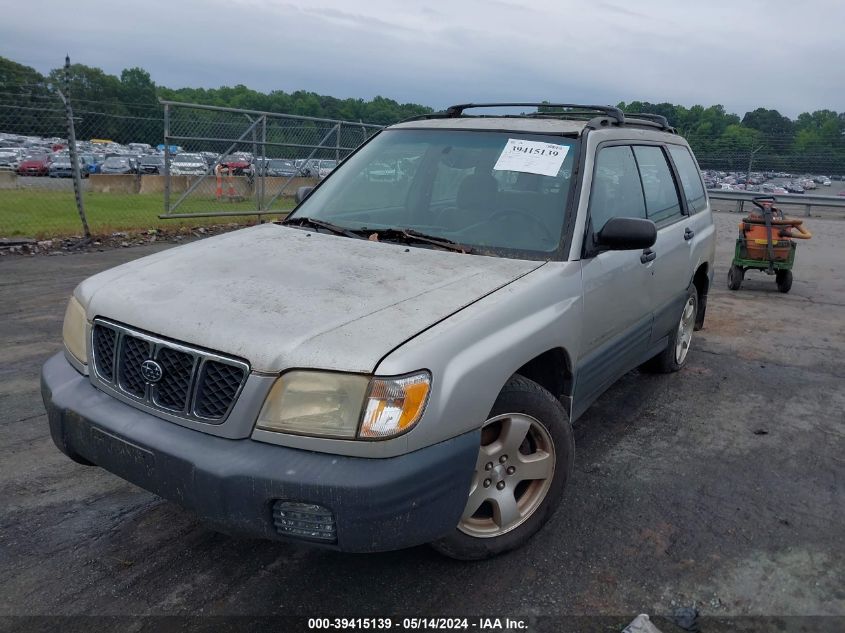 2001 Subaru Forester L VIN: JF1SF63571H728425 Lot: 39415139