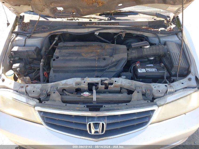 2003 Honda Odyssey Ex-L VIN: 5FNRL18073B022110 Lot: 39415143