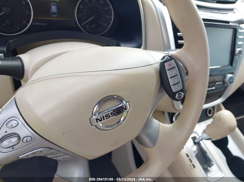 2016 Nissan Murano S VIN: 5N1AZ2MG4GN132040 Lot: 39415149