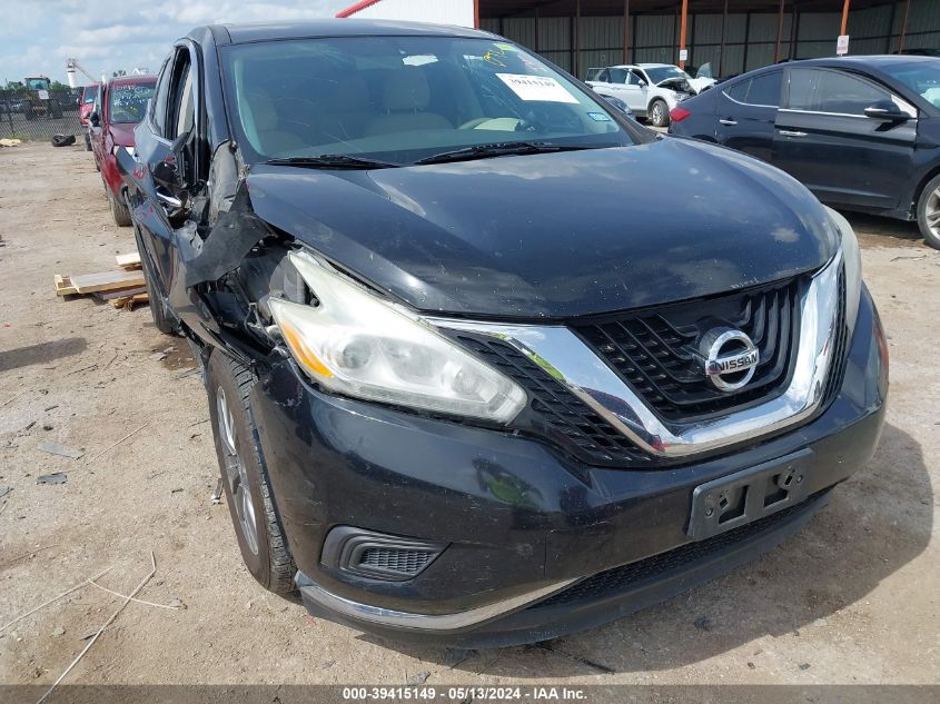 2016 Nissan Murano S VIN: 5N1AZ2MG4GN132040 Lot: 39415149