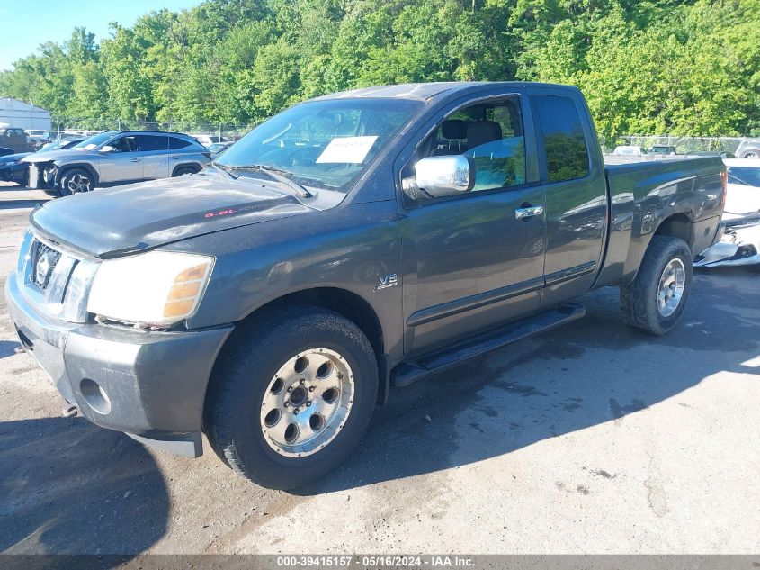 2004 Nissan Titan Se VIN: 1N6AA06B24N565933 Lot: 39415157