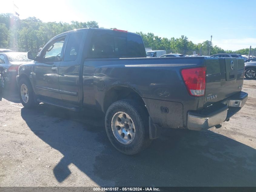 2004 Nissan Titan Se VIN: 1N6AA06B24N565933 Lot: 39415157