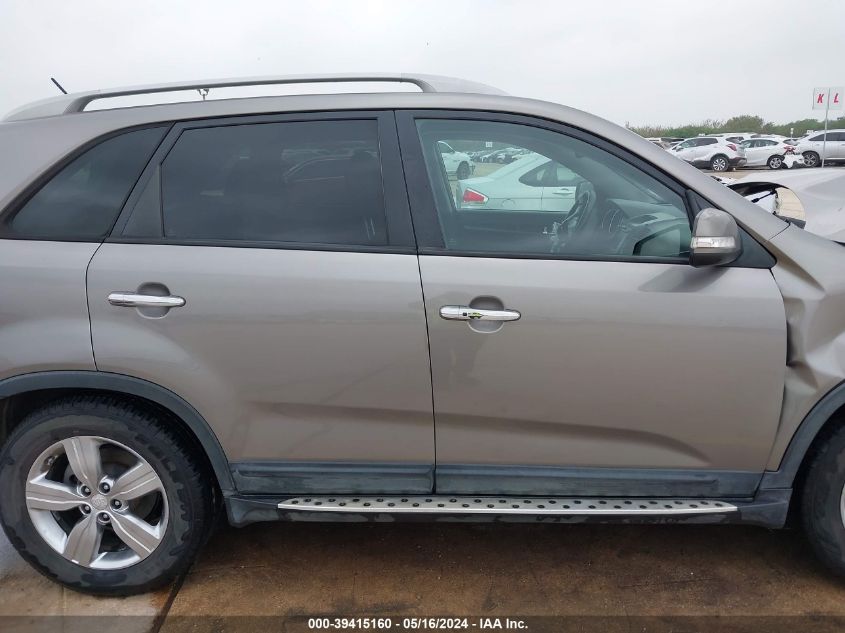 2012 Kia Sorento Ex V6 VIN: 5XYKU4A27CG237314 Lot: 39415160