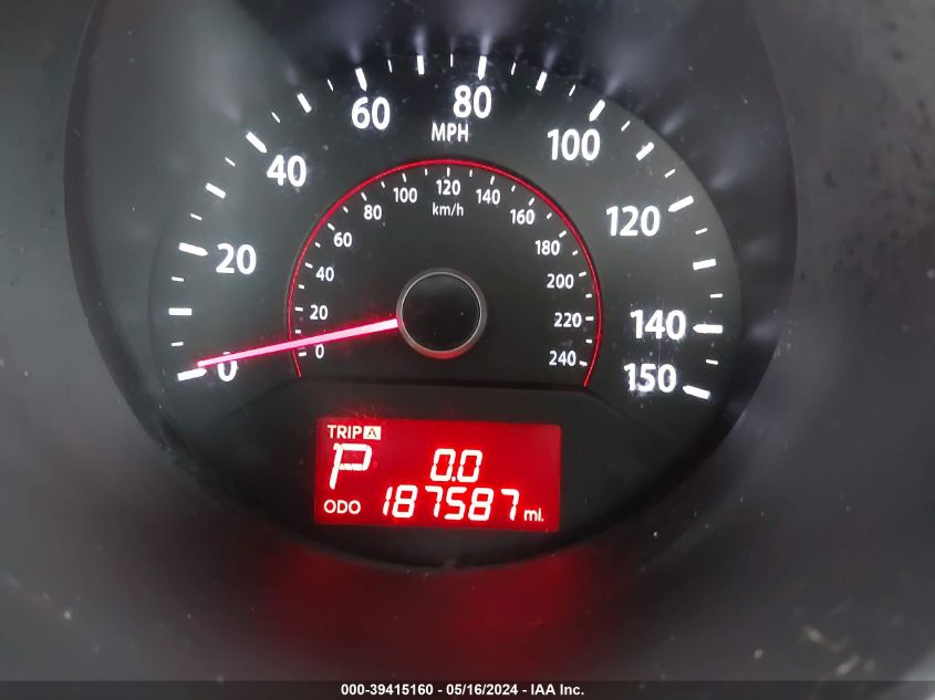 2012 Kia Sorento Ex V6 VIN: 5XYKU4A27CG237314 Lot: 39415160