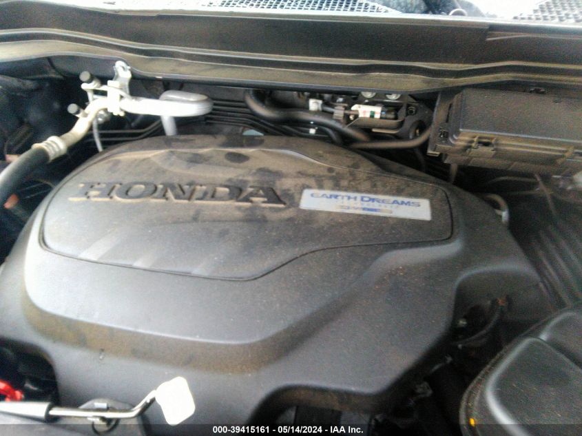 2017 Honda Pilot Ex-L VIN: 5FNYF5H88HB017327 Lot: 39415161