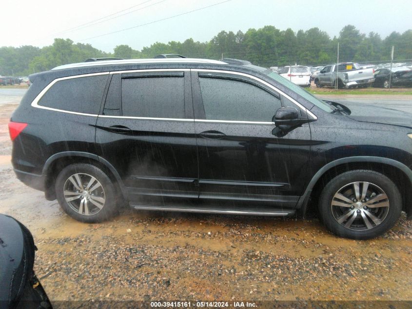 2017 Honda Pilot Ex-L VIN: 5FNYF5H88HB017327 Lot: 39415161