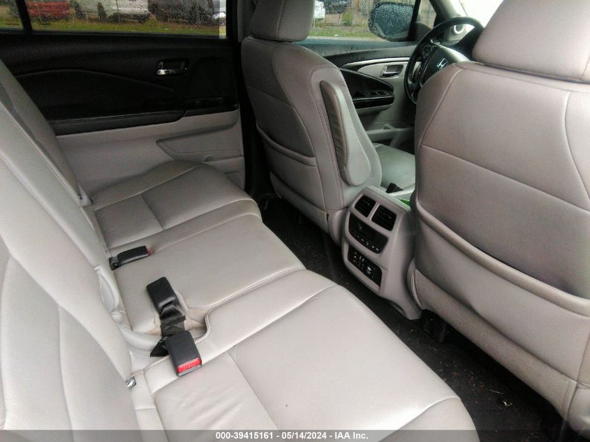 2017 Honda Pilot Ex-L VIN: 5FNYF5H88HB017327 Lot: 39415161