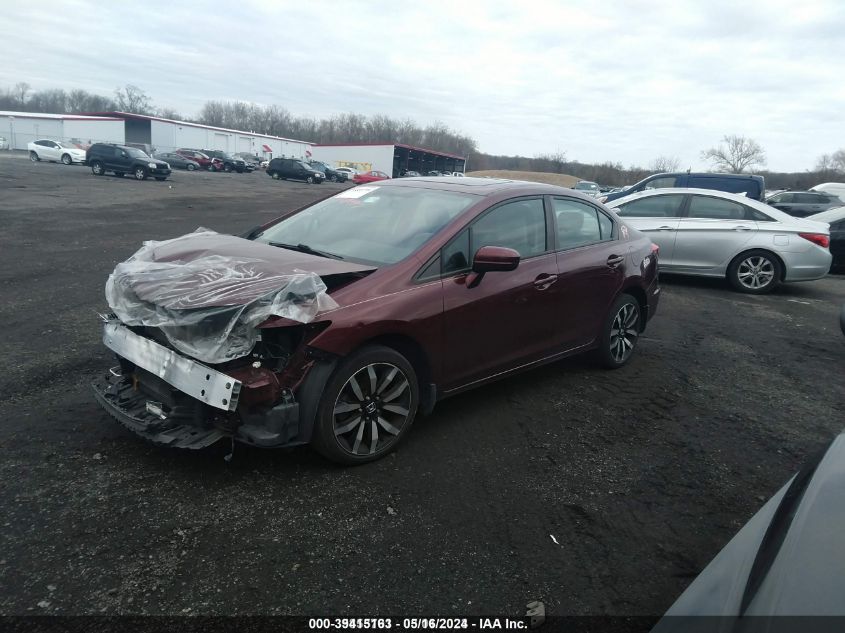 2HGFB2F96FH543834 2015 Honda Civic Ex-L