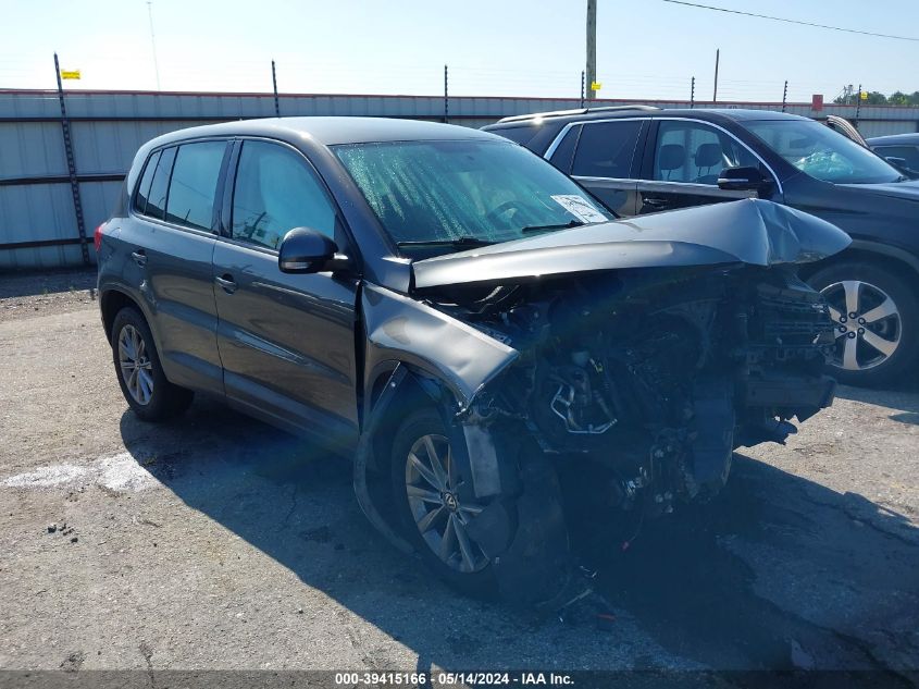 2014 Volkswagen Tiguan Se VIN: WVGAV3AX2EW567247 Lot: 39415166