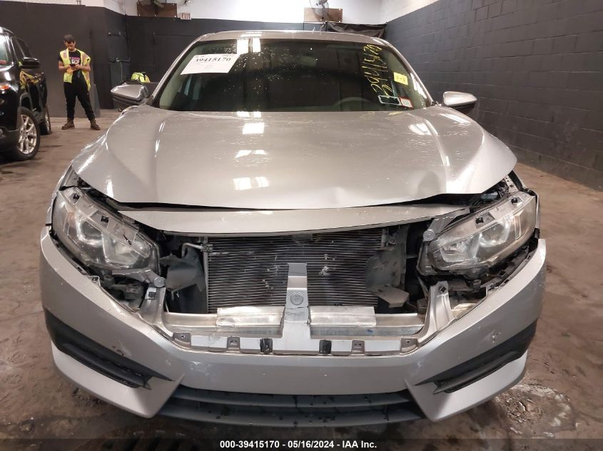 2018 Honda Civic Lx VIN: 2HGFC2F57JH550505 Lot: 39415170