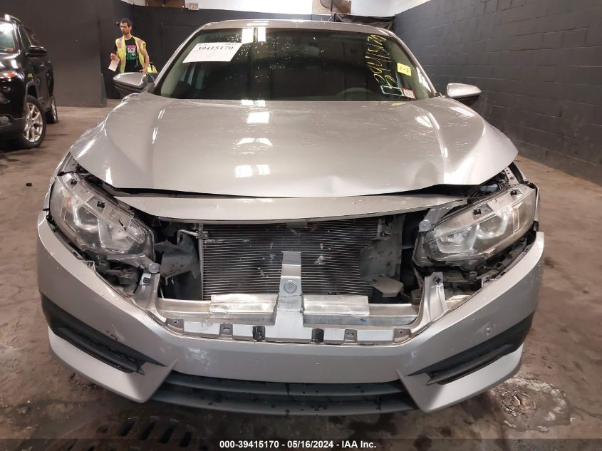 2018 Honda Civic Lx VIN: 2HGFC2F57JH550505 Lot: 39415170