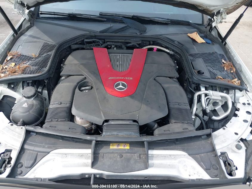 2017 Mercedes-Benz Amg C 43 4Matic VIN: WDDWJ6EB8HF571562 Lot: 39415180