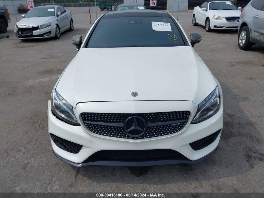 2017 Mercedes-Benz Amg C 43 4Matic VIN: WDDWJ6EB8HF571562 Lot: 39415180