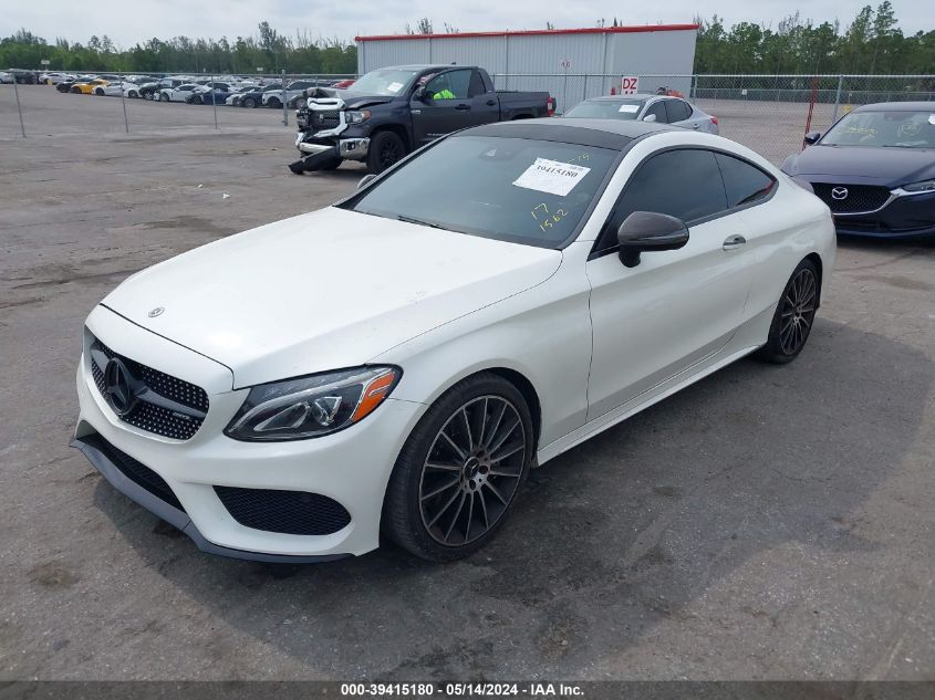 2017 Mercedes-Benz Amg C 43 4Matic VIN: WDDWJ6EB8HF571562 Lot: 39415180