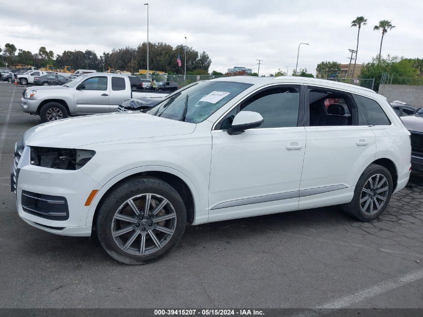 2017 Audi Q7 3.0T Premium VIN: WA1LAAF75HD032283 Lot: 39415207