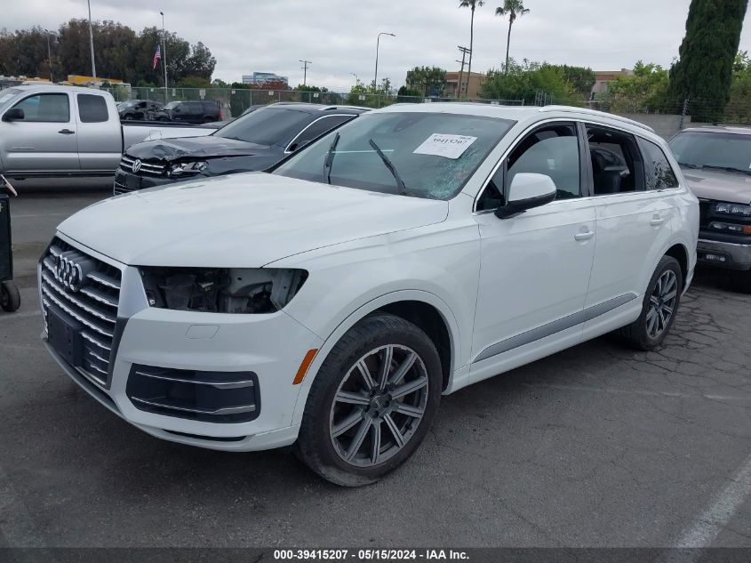 2017 Audi Q7 3.0T Premium VIN: WA1LAAF75HD032283 Lot: 39415207