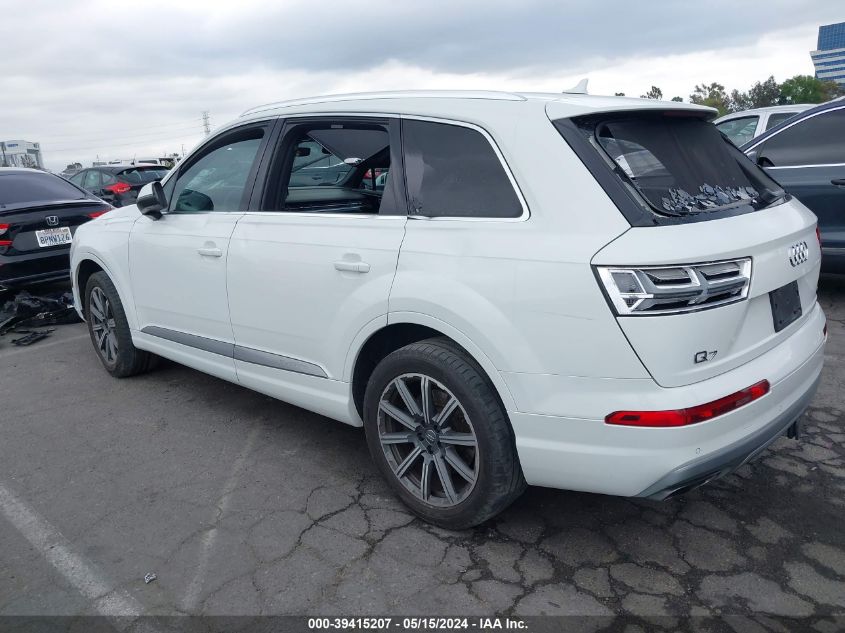 2017 Audi Q7 3.0T Premium VIN: WA1LAAF75HD032283 Lot: 39415207