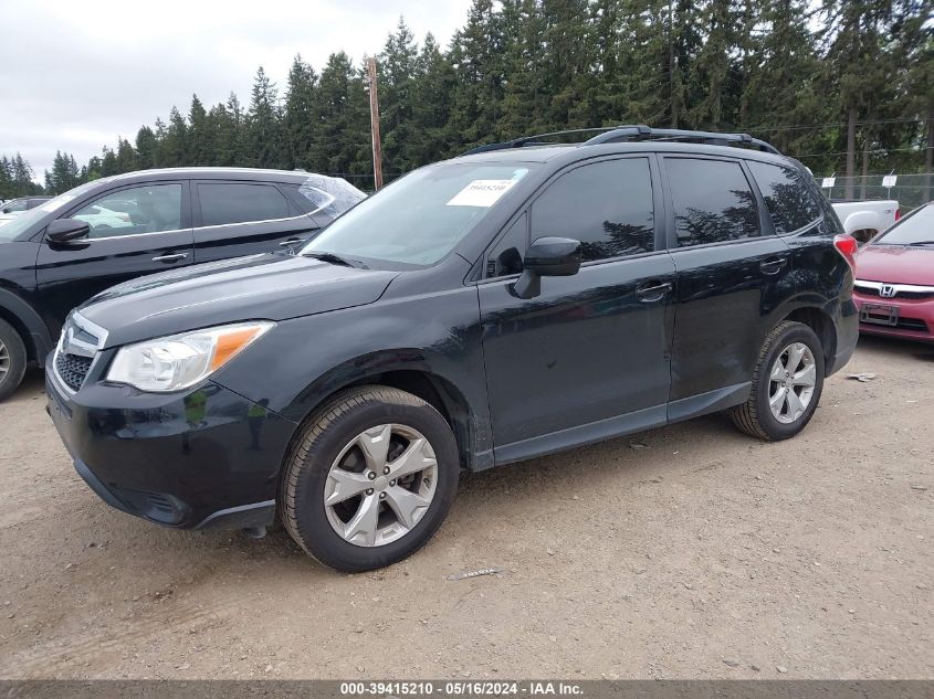 2016 Subaru Forester 2.5I Premium VIN: JF2SJADC3GH546093 Lot: 39415210