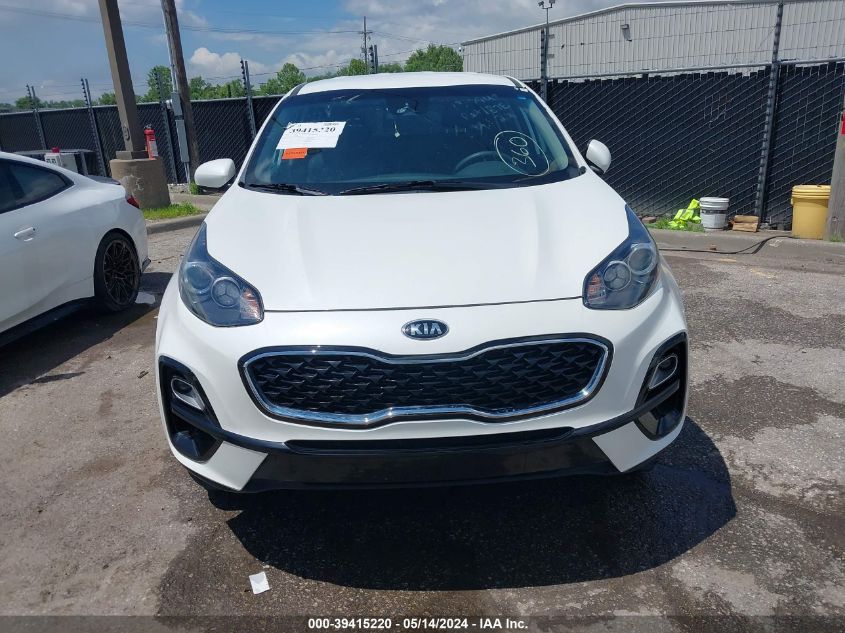 2021 Kia Sportage Lx VIN: KNDPMCACXM7929526 Lot: 39415220