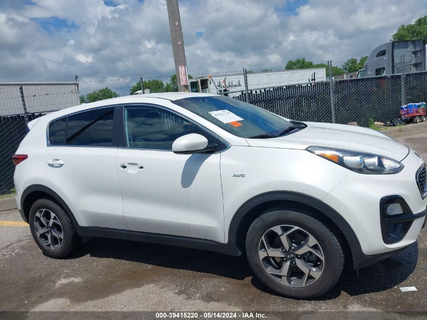 2021 Kia Sportage Lx VIN: KNDPMCACXM7929526 Lot: 39415220