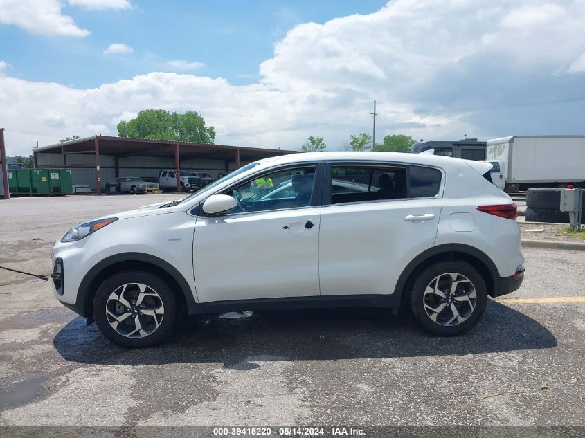 2021 Kia Sportage Lx VIN: KNDPMCACXM7929526 Lot: 39415220