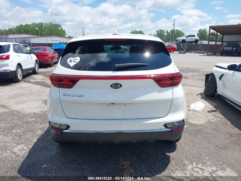 2021 Kia Sportage Lx VIN: KNDPMCACXM7929526 Lot: 39415220