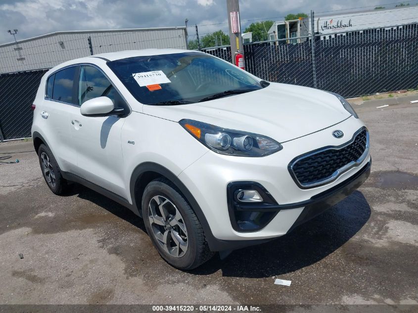 2021 Kia Sportage Lx VIN: KNDPMCACXM7929526 Lot: 39415220